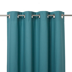 Curtain GoodHome Hiva 140x260cm, sea blue