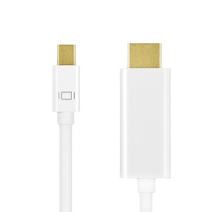 LogiLink Mini DisplayPort to HDMI 4K, white, 1m