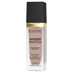 Eveline Wonder Match Lumi Foundation Vegan 45 Honey 30ml