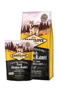 Carnilove Dog Food Fresh Chicken & Rabbit Adult 1.5kg