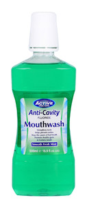 Beauty Formulas Active Oral Care Fresh Mint Mouthwash with Fluoride