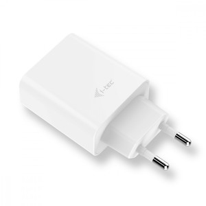 i-tec USB Power Charger Europlug 2 port 2.4A white 2x USB Port DC 5v/max 2.4A