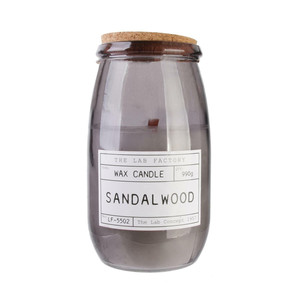 Scented Candle Jar Sandalwood