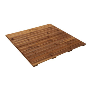 Wood Deck 1000x1000x28mm, brown