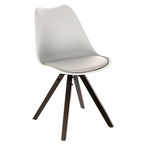 Dining Chair Norden Star Square, black/grey