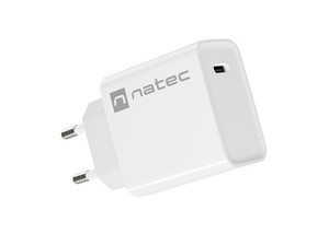 Natec USB Charger Ribera EU Plug 1x USB-C