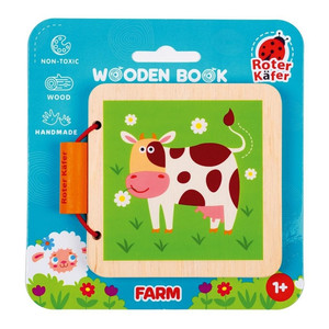 Roter Kafer Wooden Book Farm 12m+