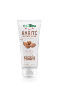 Equilibra Karite Nourishing Hand Cream Shea 98% Natural 100ml