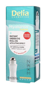 Delia Cosmetics Hyaluron Fusion 50+ Instant Under-Eye Roll-on with Lifting Effect 15ml