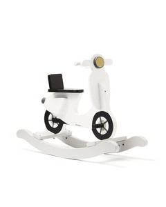 Kid's Concept Rocking Scooter, white, 18m+