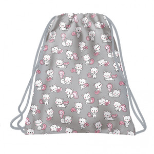 Drawstring Bag School Shoes/Clothes Bag Cats