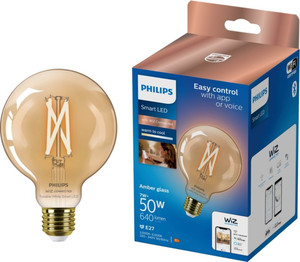 Philips LED Bulb Smart Philips G95 E27 2000/5000 K amber