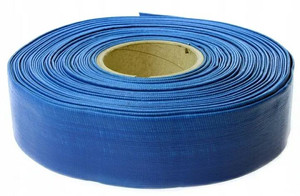 AW PVC Layflat Water Hose 2" x 100m, PVC, blue