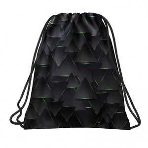 Drawstring Bag School Shoes/Clothes Bag Triangles