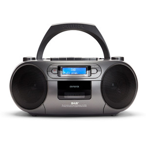 Aiwa Portable Boombox FM Radio CD/MP3/USB/TAPE/BT BBTC-660DAB/MG