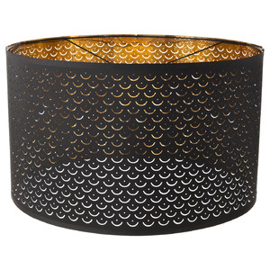 NYMÖ Lamp shade, black/brass colour, 59 cm