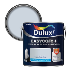Dulux EasyCare+ Washable Durable Matt Paint 2.5l silver mine