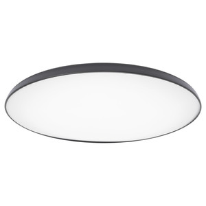 NYMÅNE LED ceiling lamp, anthracite, 45 cm