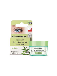 Floslek Eye Care Eyelid Gel with Eyebright and Tea 10g