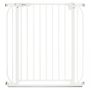 Lionelo Safety Gate Slim, white, 75-85 cm