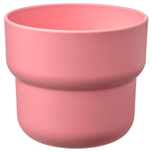FÖRENLIG Plant pot, in/outdoor pink, 12 cm