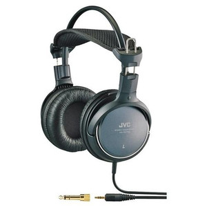 JVC Full-size Headphones with Deep Bass Sound and Optimum Comfort HA-RX700, black