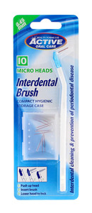 Beauty Formulas Active Oral Care Interdental Toothbrush + 10 heads