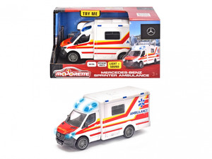 Majorette Mercedes-Benz Sprinter Ambulance 12.5cm 3+