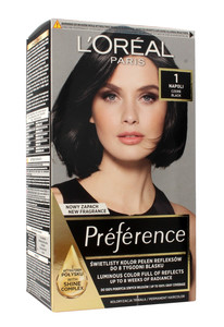 L'Oreal Préférence Permanent Hair Colour 1 Napoli Black