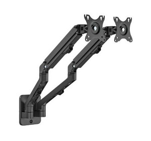 Gembird Adjustable Wall 2-display Mounting Arm for 2 Monitors 17-27" 7kg