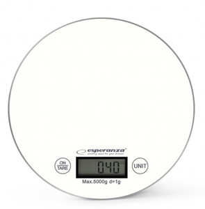 Esperanza Digital Kitchen Scale MANGO WHITE EKS003W