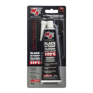 MA Professional Black Hi-Temp Silicone Gasket Maker 329ST 85g