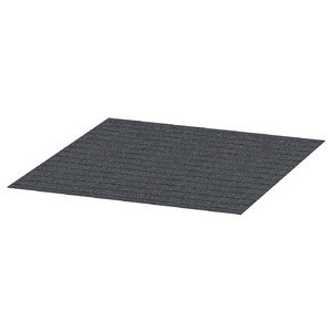 UPPDATERA Drawer mat, grey, 50x48 cm