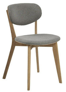 Chair Minsk, grey/oak