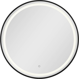 Dubiel Vitrum Round Mirror Moon with LED Lighting 70 cm