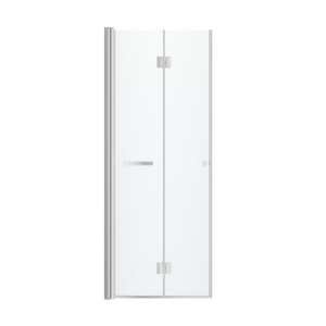 GoodHome Folding Shower Door Beloya 80 cm, chrome/transparent