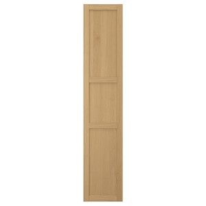 FORSBACKA Door, oak, 40x200 cm