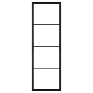 SKYTTA Sliding door frame, black, 77x231 cm