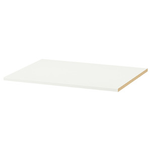 KOMPLEMENT Shelf, white, 75x58 cm