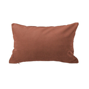 Cushion GoodHome Carrington 30 x 50 cm, brown