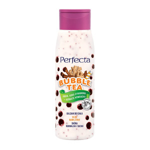 Perfecta Bubble Tea Body Lotion Strong Moisturisation 97% Natural 400ml