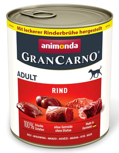 Animonda GranCarno Adult Beef Wet Dog Food 800g