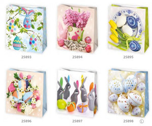 Gift Bag Easter 230x320 10pcs, assorted patterns