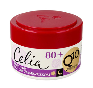 Celia Q10 Vitamins Rich Anti-Wrinkle Face Cream 80+ Day/Night 50ml