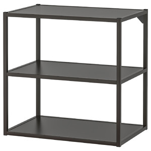 ENHET Base fr w shelves, anthracite, 60x40x60 cm