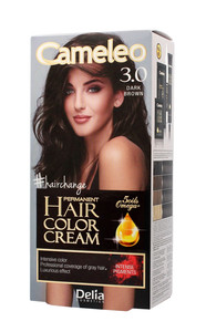 Delia Cameleo Hair Color Cream no. 3.0 dark brown