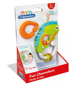 Clementoni Baby Rattle Fun Chameleon 3m+