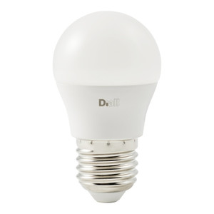 Diall LED Bulb G45 E27 470lm 4000K