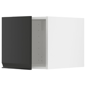 METOD Top cabinet, white/Upplöv matt anthracite, 40x40 cm