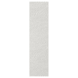 MISTUDDEN Door, grey/patterned, 50x195 cm